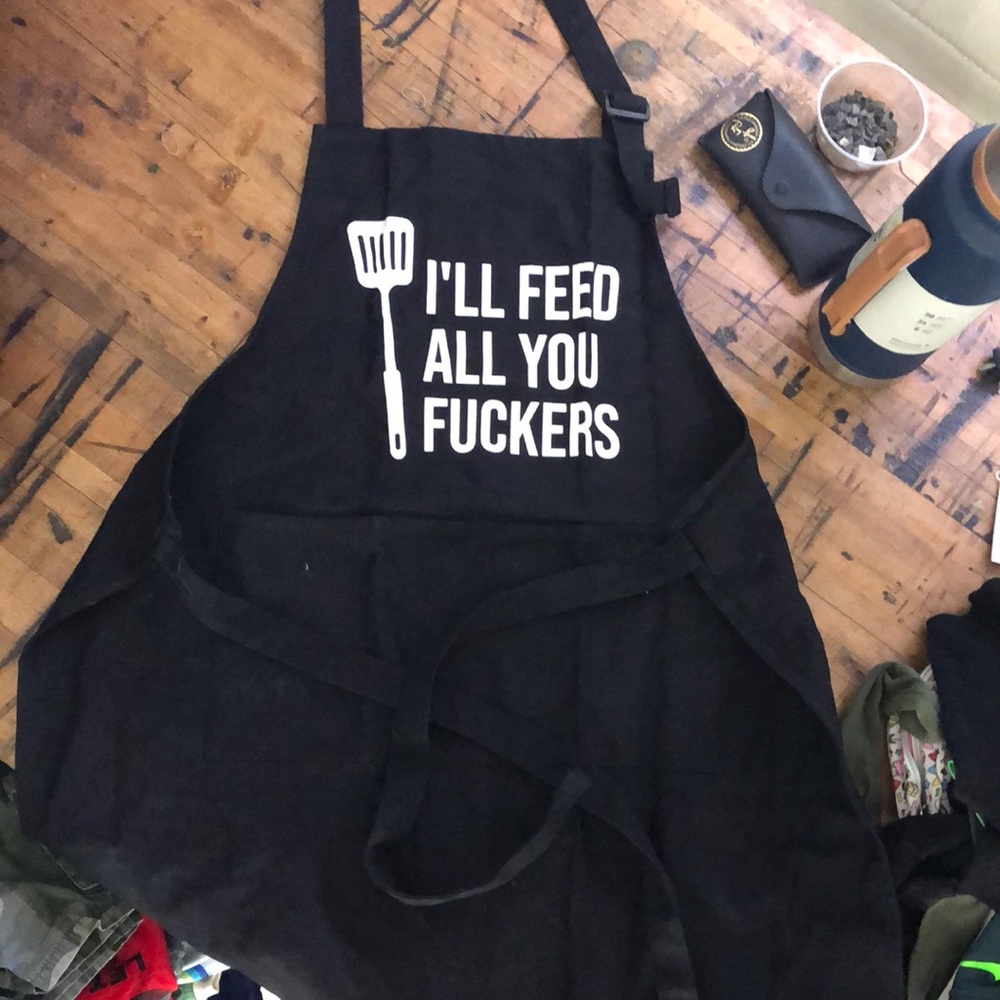 Men’s apron like new! Fully adjustable